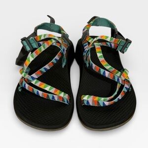 CHACO Cloud Multi-Color Colorful Strappy Hiking Sandals Women’s 6 Youth 4
